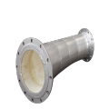 chemical industry wear resistant alumina ceramic lined pipe.